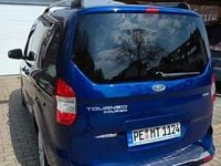 Gebraucht Ford Tourneo Courier Titanium 101 PS (74 kW) 2017 Blau Van / Kleinbus