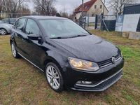 Gebraucht VW Polo Highline 90 PS (66 kW) 2014 Schwarz Kleinwagen