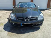 Gebraucht Mercedes SLK350 272 PS (200 kW) 2008 Schwarz Cabrio