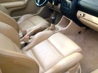 gebraucht VW Golf Cabriolet 4 / IV schwarz - beige Lederausstattung