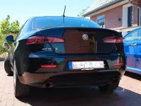 Gebraucht Alfa Romeo 159 Ti 200 PS (147 kW) 2011 Schwarz Limousine