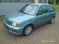 Gebraucht Nissan Micra Basis 54 PS (39 kW) 2002 Grün Kleinwagen