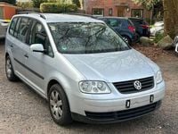 Gebraucht VW Touran Trendline 101 PS (74 kW) 2003 Silber Van / Kleinbus