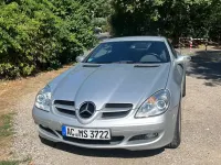 Gebraucht Mercedes SLK200 163 PS (119 kW) 2006 Silber Cabrio