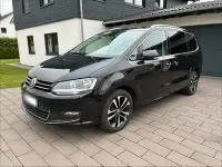 Gebraucht VW Sharan IQ Drive 150 PS (110 kW) 2020 Schwarz Van / Kleinbus
