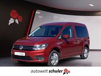 Gebraucht VW Caddy Comfortline 125 PS (91 kW) 2016 Fortanarot metallic Van / Kleinbus