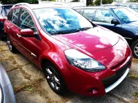Gebraucht Renault Clio GrandTour Dynamique 101 PS (74 kW) 2009 Dunkelrot Kombi