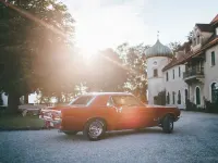 Gebraucht Ford V8 210 PS (154 kW) 1967 Rot Coupé