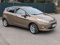 Gebraucht Ford Fiesta Titanium 82 PS (60 kW) 2011 Braun Kleinwagen