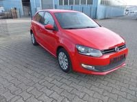 Gebraucht VW Polo Team 69 PS (50 kW) 2010 Flashrot Kleinwagen