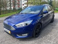 Second-hand Ford Focus ST-Line 150 CP (110 kW) 2015 Albastru Break