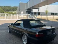 Gebraucht BMW 320 Cabriolet 150 PS (110 kW) 1997 Schwarz Cabrio