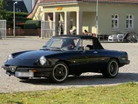 Gebraucht Alfa Romeo Spider 103 PS (75 kW) 1989 Schwarz Cabrio