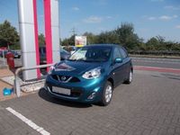 Gebraucht Nissan Micra Acenta 80 PS (58 kW) 2016 Blau metallic Kleinwagen