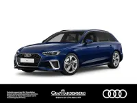 Gebraucht Audi A4 S-Line 204 PS (150 kW) 2023 Navarrablau metallic Kombi