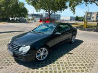 Gebraucht Mercedes CLK200 184 PS (135 kW) 2008 Schwarz Coupé