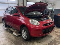 Gebraucht Nissan Micra 80 PS (58 kW) 2013 Rot Kleinwagen
