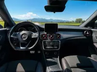 Gebraucht Mercedes CLA250 AMG line 218 PS (160 kW) 2016 Schwarz Coupé
