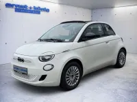 Neu Fiat 500e Red 86 kW (118 PS) 2025 Onyx black Cabrio