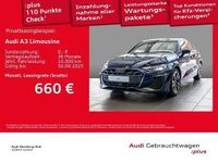 Gebraucht Audi A3 Ambiente 150 PS (110 kW) 2025 Blau (2d navarrablau metallic) Limousine