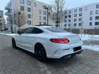 Gebraucht Mercedes C200 AMG line 184 PS (135 kW) 2018 Weiß Coupé