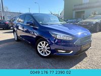 Gebraucht Ford Focus Titanium 125 PS (91 kW) 2016 Blau Kombi