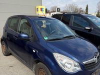 Gebraucht Opel Agila Edition 86 PS (63 kW) 2009 Blau Kleinwagen