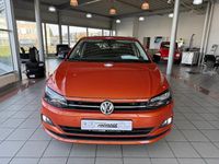 Gebraucht VW Polo IQ Drive 116 PS (85 kW) 2019 Orange Kleinwagen