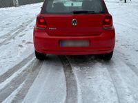 Gebraucht VW Polo Comfortline 69 PS (50 kW) 2009 Rot Kleinwagen