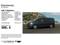 Gebraucht VW T7 Life 150 PS (110 kW) 2025 Starlight blue metallic Van