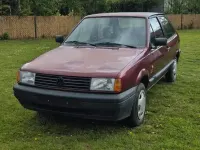 Käytetty VW Polo 45 HP (33 kW) 1993 Punainen Coupe - kaksiovinen