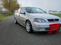 Gebraucht Opel Astra 84 PS (61 kW) 2002 Silber Limousine