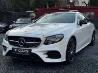 Gebraucht Mercedes E350 AMG line 299 PS (219 kW) 2018 Weiß Coupé