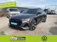 Gebraucht Audi e-tron Sportback S-Line 300 kW (408 PS) 2022 Daytonagrau perleffekt SUV