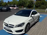 Gebraucht Mercedes CLA200 AMG line 156 PS (114 kW) 2013 Weiß Coupé