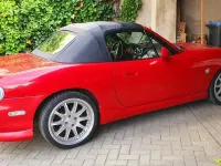 Gebraucht Mazda MX5 140 PS (102 kW) 1998 Rot Cabrio