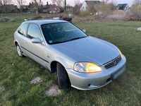 Gebraucht Honda Civic 90 PS (66 kW) 2001 Silber Kleinwagen