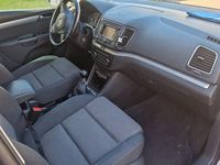 Gebraucht VW Sharan Trendline 140 PS (102 kW) 2011 Schwarz Van / Kleinbus