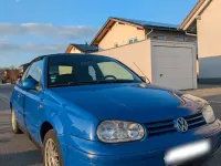 Używany VW Golf Cabriolet 101 KM (74 kW) 1998 Niebieski Kabriolet