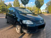 Gebraucht VW Fox 60 PS (44 kW) 2007 Schwarz Kleinwagen