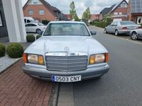 gebraucht Mercedes 420 SE/Tüv+H NEU/Klima/Weiß-Beige