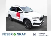 Gebraucht Skoda Karoq Tour 150 PS (110 kW) 2025 Moon weiss perleffekt SUV
