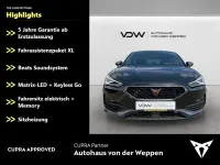 Gebraucht Cupra Leon VZ 300 PS (220 kW) 2024 Schwarz Limousine