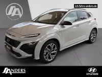 Gebraucht Hyundai Kona N Line 199 PS (146 kW) 2023 Cyber grey / met SUV
