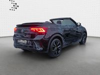 Gebraucht VW T-Roc Cabriolet R-line 150 PS (110 kW) 2023 Schwarz Cabrio