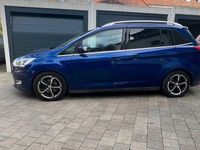 Gebraucht Ford Grand C-Max Titanium 150 PS (110 kW) 2016 Blau Van / Kleinbus