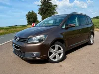 Gebraucht VW Touran Life 140 PS (102 kW) 2013 Braun Van / Kleinbus