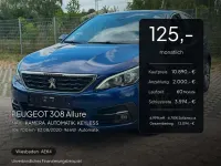 Gebraucht Peugeot 308 Allure 131 PS (96 kW) 2020 Blau Limousine