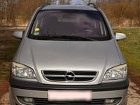Gebraucht Opel Zafira Elegance 125 PS (91 kW) 2004 Silber Van / Kleinbus