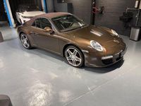 Gebraucht Porsche 997 345 PS (253 kW) 2008 Macadamia (metallic) Cabrio